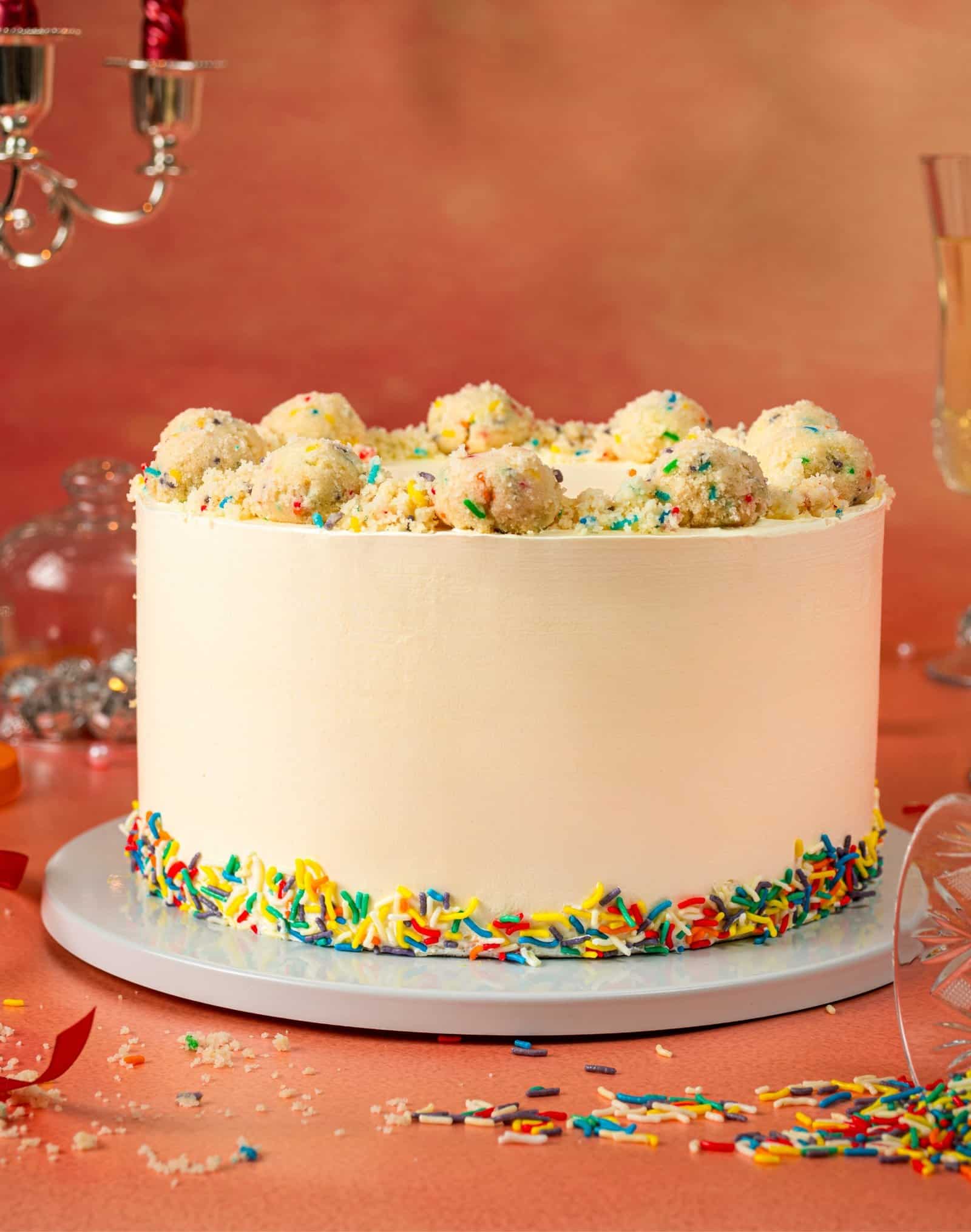 Funfetti birthday cake and celebration custom cakes in Saigon