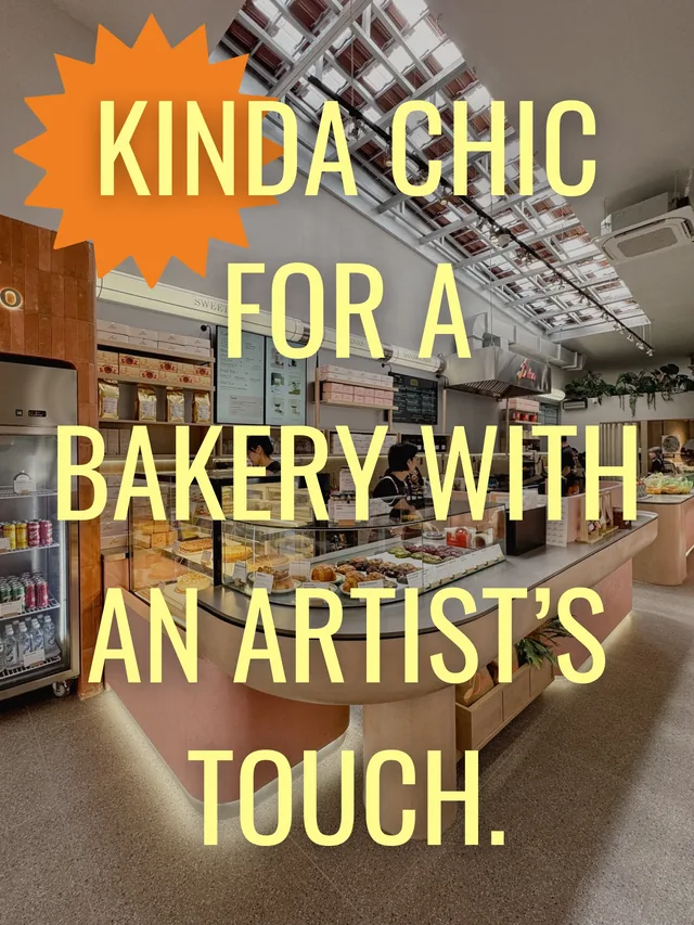 Kinda chic to be a bakery with an artist’s touch. 🎨🍰 Ở Dulce Thảo Điền, tụi mình không chỉ muốn làm một tiệm bánh — tụi…